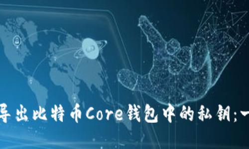 如何安全导出比特币Core钱包中的私钥：一步步指南